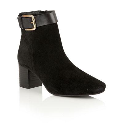 Ravel Black suede 'Moore' ankle boots
